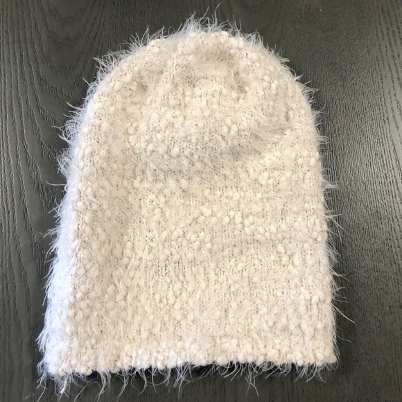 PacSun Accessories - Free State Soft, Fuzzy Cream Beanie, One Size